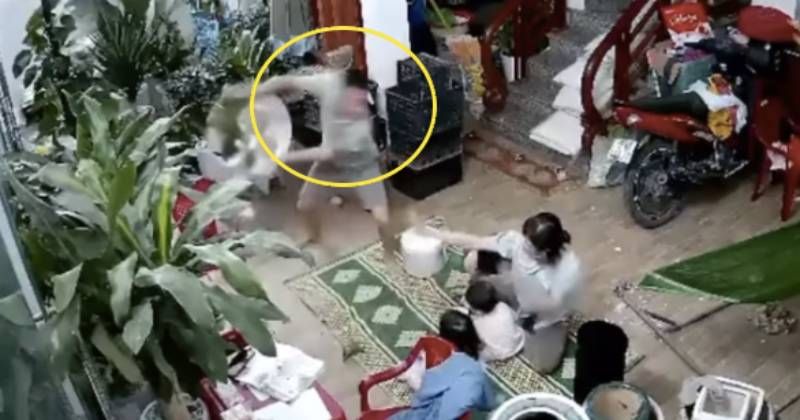 Clip: Góc quay toàn cảnh và phản ứng của người vợ khi bị chồng hất thẳng mâm cơm vào mặt càng khiến dư luận phẫn nộ?